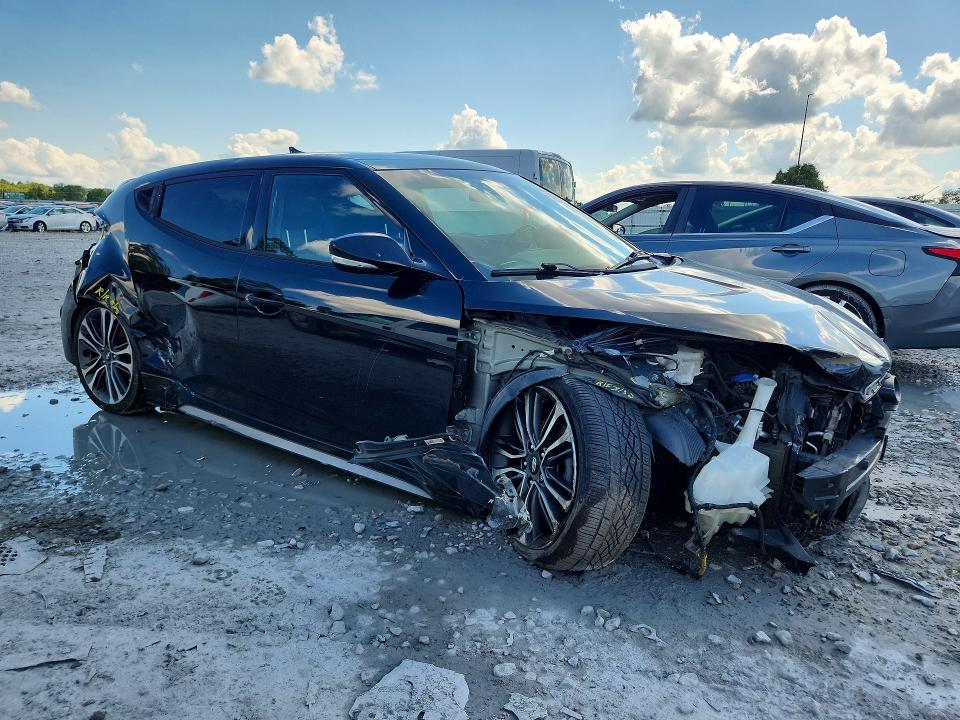 65818726 :رقم المزاد ، KMHTC6AE1GU275229 vin ، 2016 Hyundai Veloster مزاد بيع