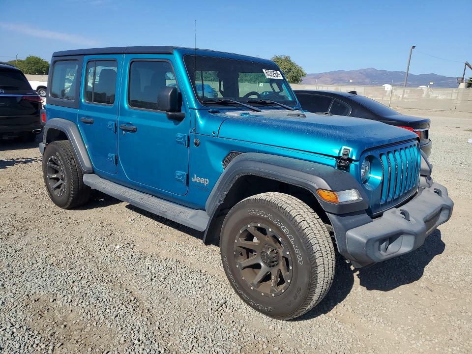 Продажа на аукционе авто 2020 Jeep Wrangler Unlimited, vin: 1C4HJXDN1LW155270, номер лота: 65322506