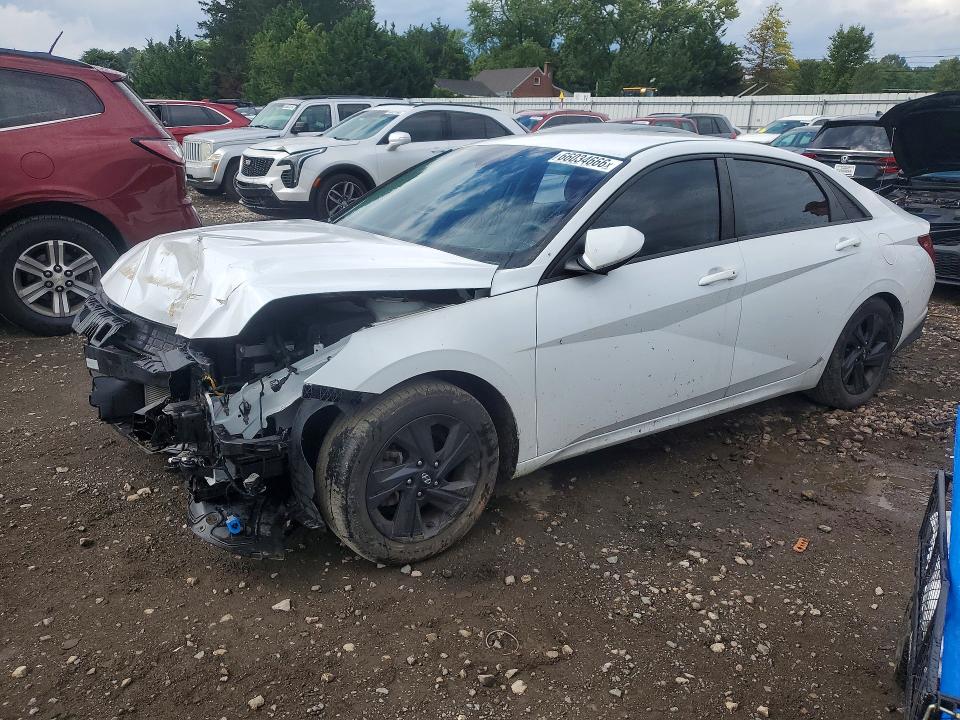 2021 Hyundai Elantra მანქანა იყიდება აუქციონზე, vin: 5NPLM4AG0MH042942, აუქციონის ნომერი: 66034666