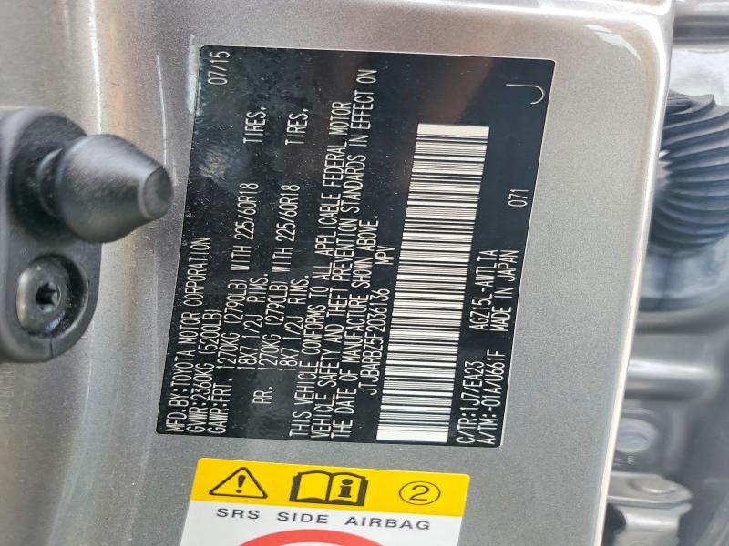 64629556 :رقم المزاد ، JTJBARBZ5F2036136 vin ، 2015 Lexus Nx مزاد بيع