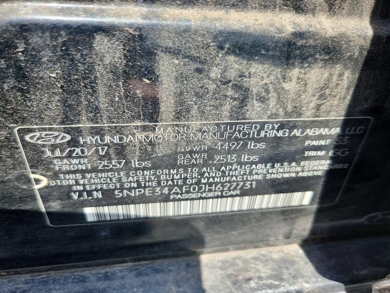 Aukcja sprzedaży 2018 Hyundai Sonata, vin: 5NPE34AF0JH627731, numer aukcji: 63912726