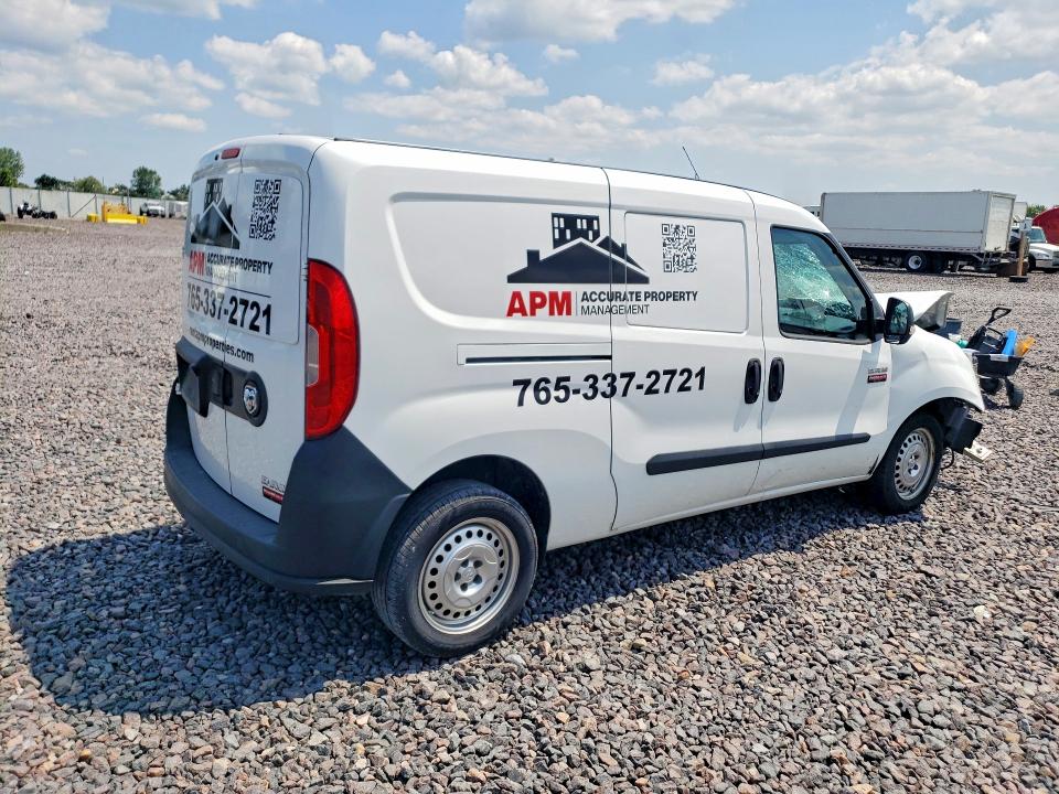 62099296 :رقم المزاد ، ZFBERFAB6H6E25607 vin ، 2017 Ram Promaster City مزاد بيع