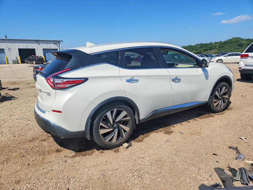 Aukcja sprzedaży 2017 Nissan Murano, vin: 5N1AZ2MH9HN165836, numer aukcji: 64799836