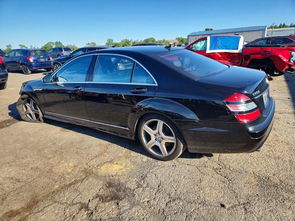 2008 Mercedes-benz S მანქანა იყიდება აუქციონზე, vin: WDDNG86X38A220989, აუქციონის ნომერი: 63731786