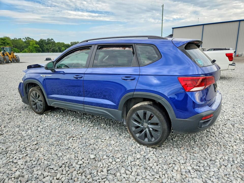 2022 Volkswagen Taos მანქანა იყიდება აუქციონზე, vin: 3VVDX7B28NM022757, აუქციონის ნომერი: 65801656