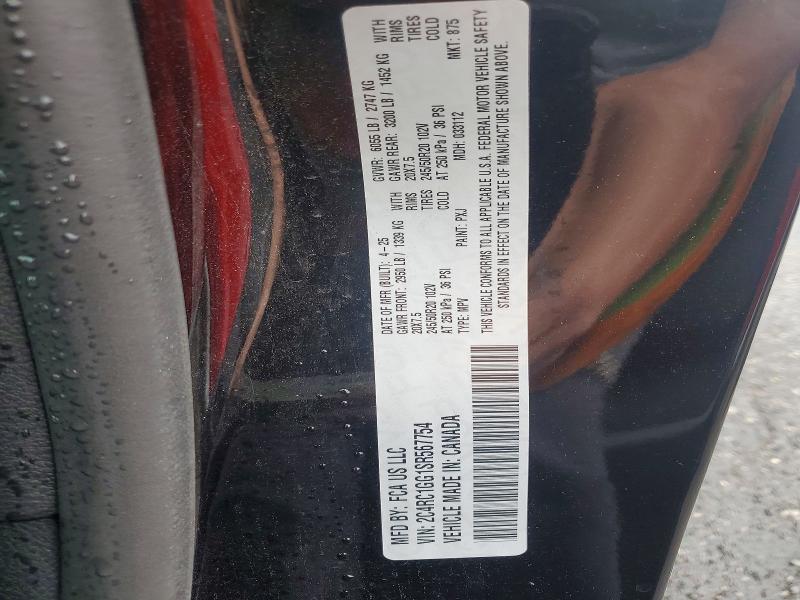 65364486 :رقم المزاد ، 2C4RC1GG1SR567754 vin ، 2025 Chrysler Pacifica مزاد بيع