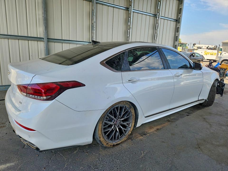 2018 Genesis G80 მანქანა იყიდება აუქციონზე, vin: KMHGN4JB7JU240787, აუქციონის ნომერი: 64937346