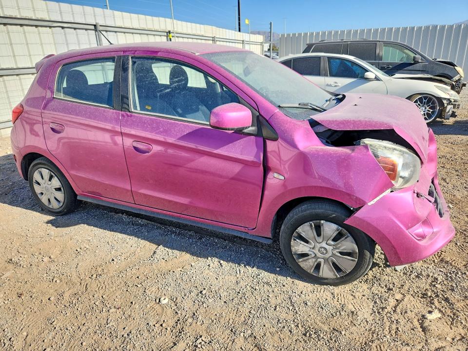 2015 Mitsubishi Mirage მანქანა იყიდება აუქციონზე, vin: ML32A3HJ5FH051785, აუქციონის ნომერი: 54916826
