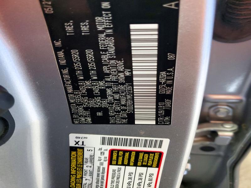 Продаж на аукціоні авто 2021 Toyota Highlander, vin: 5TDDZRBH1MS123971, номер лоту: 65189686