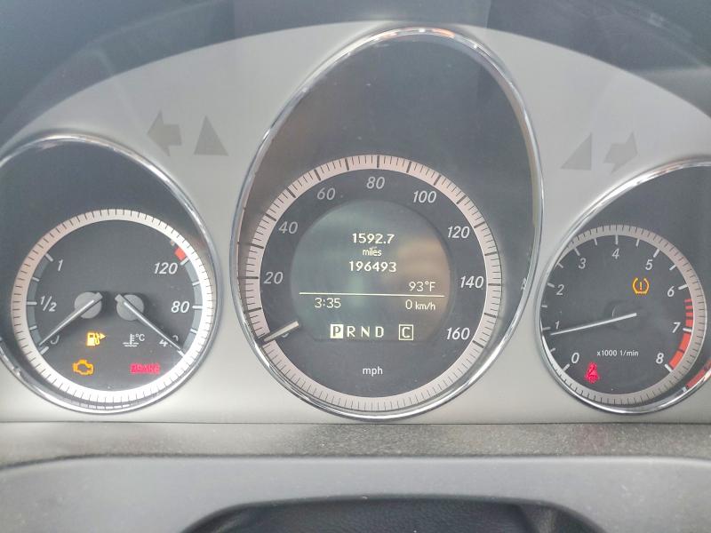 Продажа на аукционе авто 2009 Mercedes-benz C, vin: WDDGF81X69F243562, номер лота: 64816726