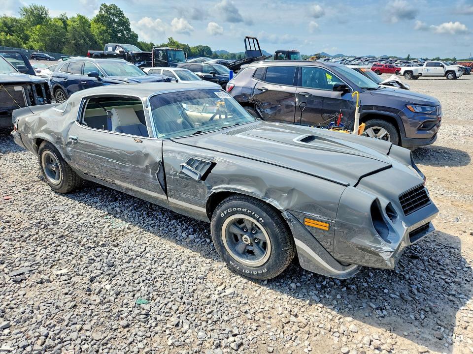 1979 Chevrolet Camaro მანქანა იყიდება აუქციონზე, vin: 1Q87L9L505407, აუქციონის ნომერი: 63135646