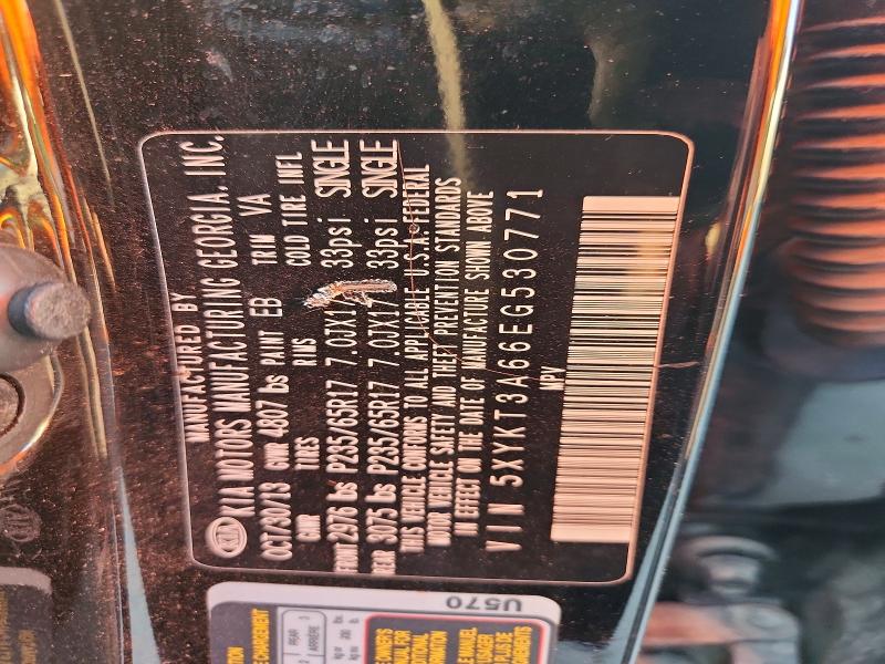 66972116 :رقم المزاد ، 5XYKT3A66EG530771 vin ، 2014 Kia Sorento مزاد بيع