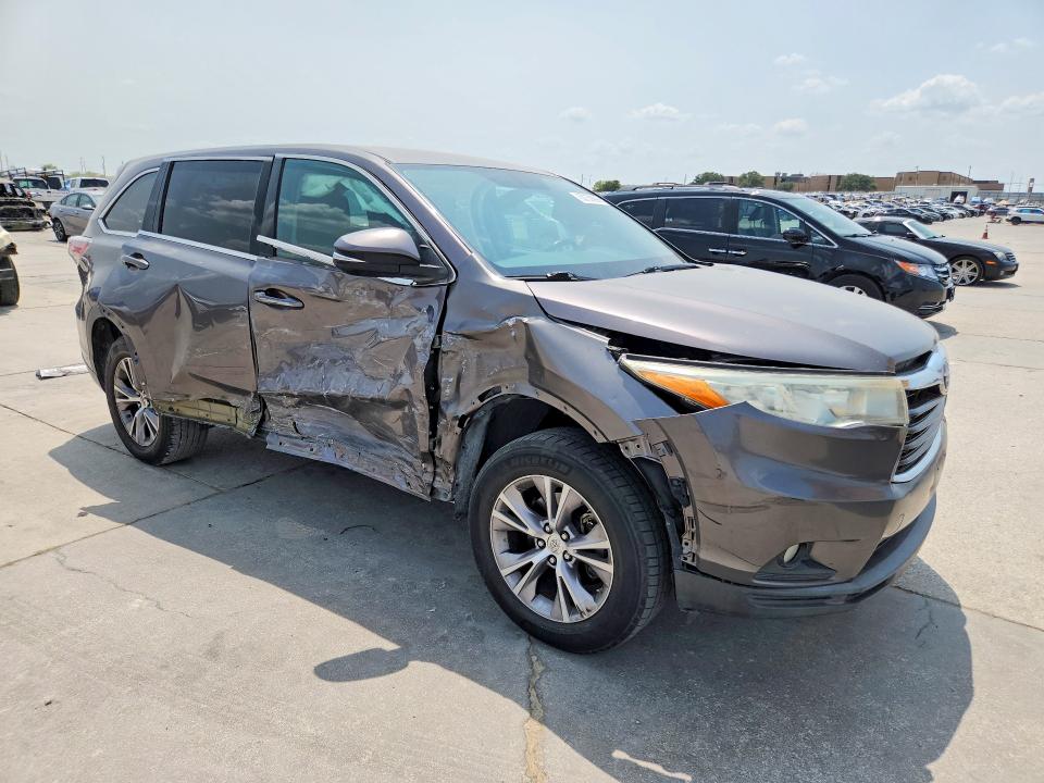 Aukcja sprzedaży 2015 Toyota Highlander, vin: 5TDZKRFH6FS104338, numer aukcji: 63750996