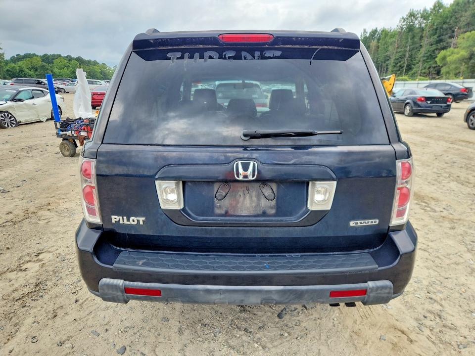 2006 Honda Pilot მანქანა იყიდება აუქციონზე, vin: 5FNYF186X6B027913, აუქციონის ნომერი: 63315866