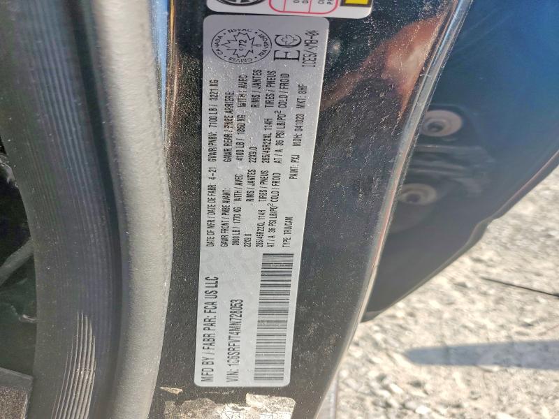 Auction sale of the 2021 Dodge Ram, vin: 1C6SRFVT4MN728053, lot number: 65949376