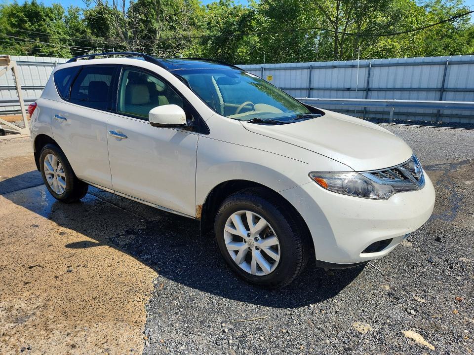 Aukcja sprzedaży 2012 Nissan Murano, vin: JN8AZ1MW9CW211539, numer aukcji: 66605126