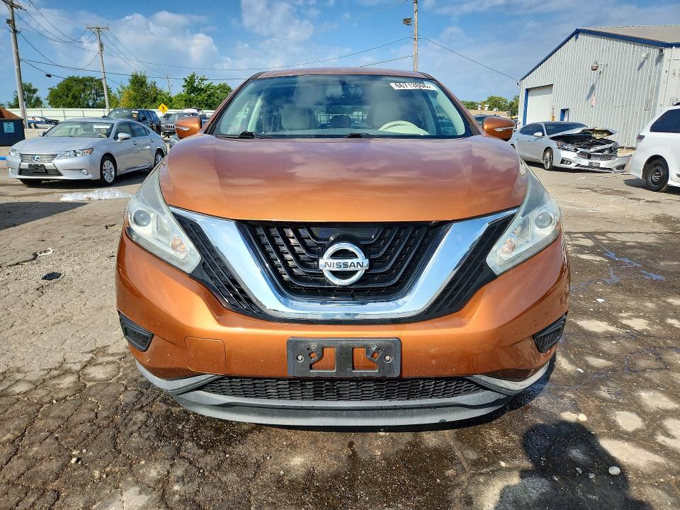 66713806 :رقم المزاد ، 5N1AZ2MH5FN242201 vin ، 2015 Nissan Murano مزاد بيع