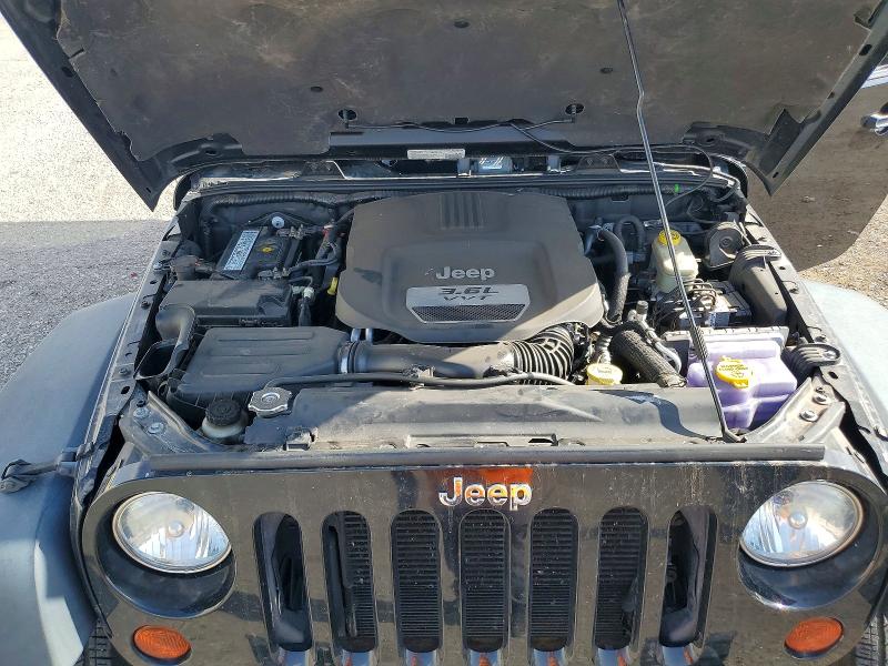 67258626 :رقم المزاد ، 1C4GJWAG9DL660164 vin ، 2013 Jeep Wrangler مزاد بيع