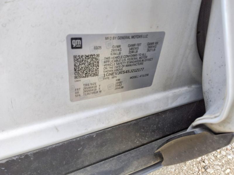 Продажа на аукционе авто 2025 Chevrolet Traverse, vin: 1GNEVJRS4SJ212177, номер лота: 64665966