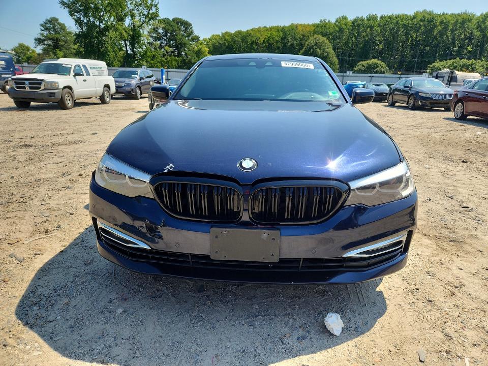 2018 Bmw 530 მანქანა იყიდება აუქციონზე, vin: WBAJA7C55JWA72571, აუქციონის ნომერი: 67086066