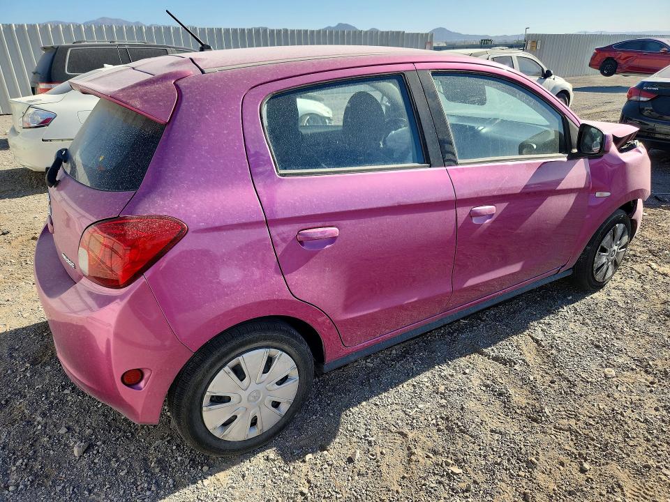 2015 Mitsubishi Mirage მანქანა იყიდება აუქციონზე, vin: ML32A3HJ5FH051785, აუქციონის ნომერი: 54916826
