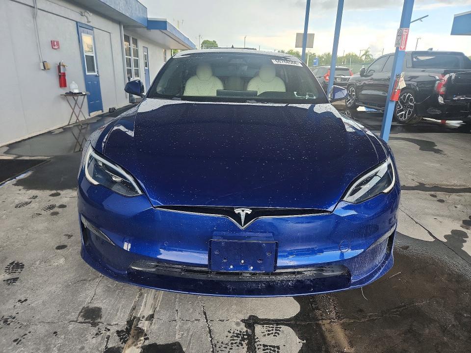 Продажа на аукционе авто 2022 Tesla Model S, vin: 5YJSA1E55NF487978, номер лота: 66768566