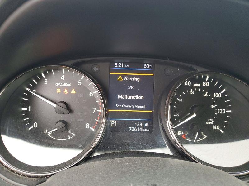 64340346 :رقم المزاد ، JN8AT2MT9LW018045 vin ، 2020 Nissan Rogue مزاد بيع