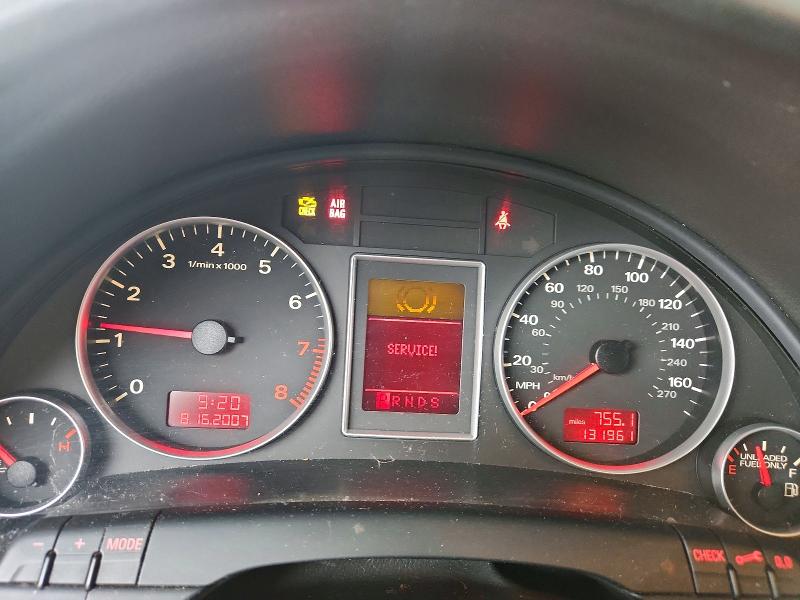 62789896 :رقم المزاد ، WAUAF78E07A200759 vin ، 2007 Audi A4 مزاد بيع