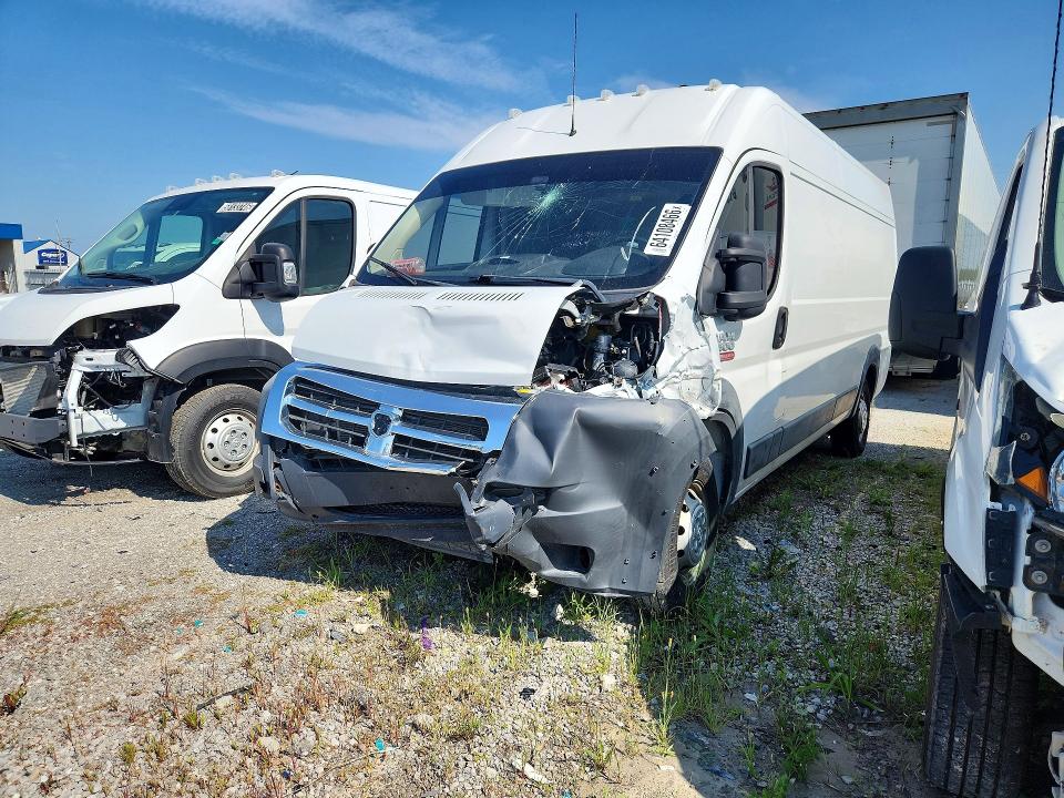 64108466 :رقم المزاد ، 3C6URVJG7GE135050 vin ، 2016 Ram Promaster 3500 مزاد بيع