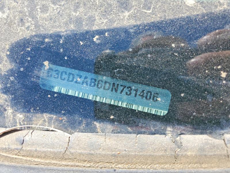 66256556 :رقم المزاد ، 1C3CDZAB6DN731406 vin ، 2013 Dodge Avenger مزاد بيع