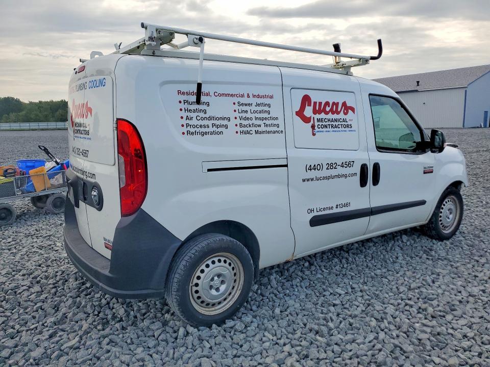 66888216 :رقم المزاد ، ZFBERFAB7J6K72612 vin ، 2018 Ram Promaster City مزاد بيع