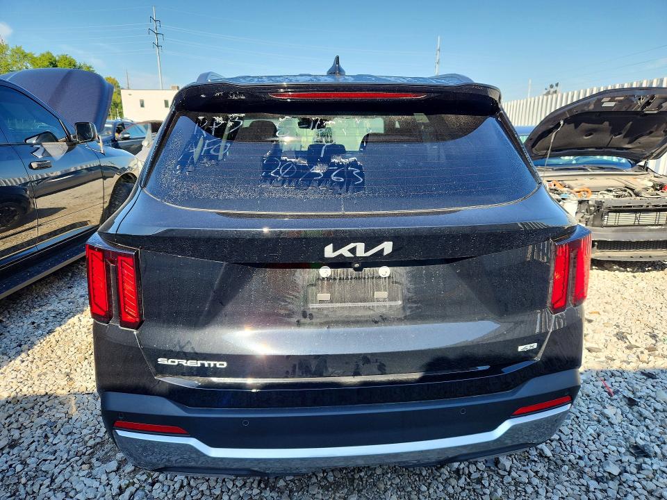 2025 Kia Sorento მანქანა იყიდება აუქციონზე, vin: 5XYRLDJC8SG326267, აუქციონის ნომერი: 66262776
