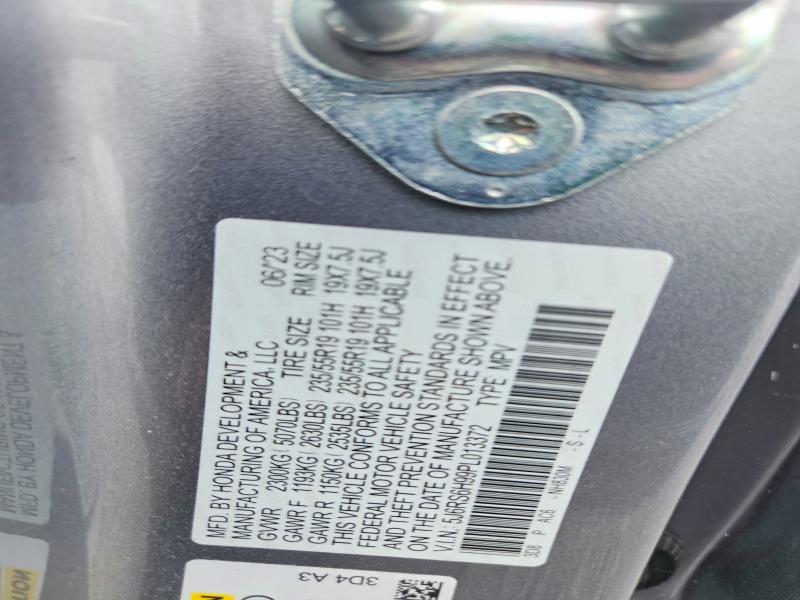 Продажа на аукционе авто 2023 Honda Cr-v, vin: 5J6RS6H99PL013372, номер лота: 65568016