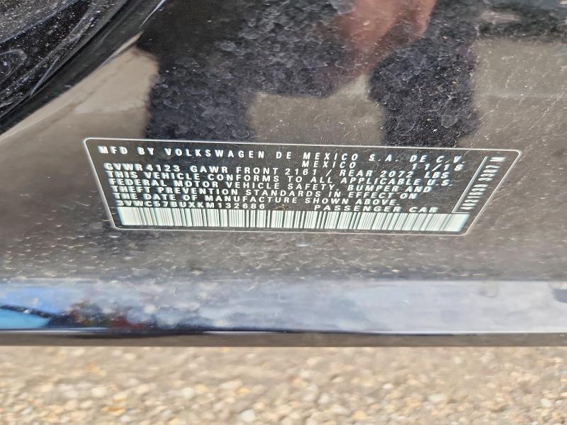 Продаж на аукціоні авто 2019 Volkswagen Jetta, vin: 3VWC57BUXKM132686, номер лоту: 65284426
