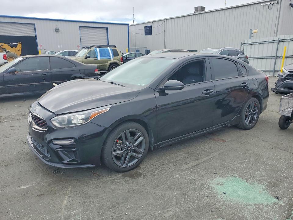 65714866 :رقم المزاد ، 3KPF34AD8ME286607 vin ، 2021 Kia Forte مزاد بيع