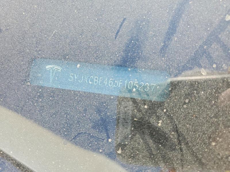 Продажа на аукционе авто 2018 Tesla Model X, vin: 5YJXCBE46JF105237, номер лота: 63526016