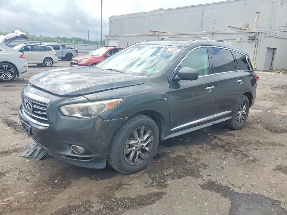 Auction sale of the 2014 Infiniti Qx60, vin: 5N1AL0MM2EC500221, lot number: 63610496
