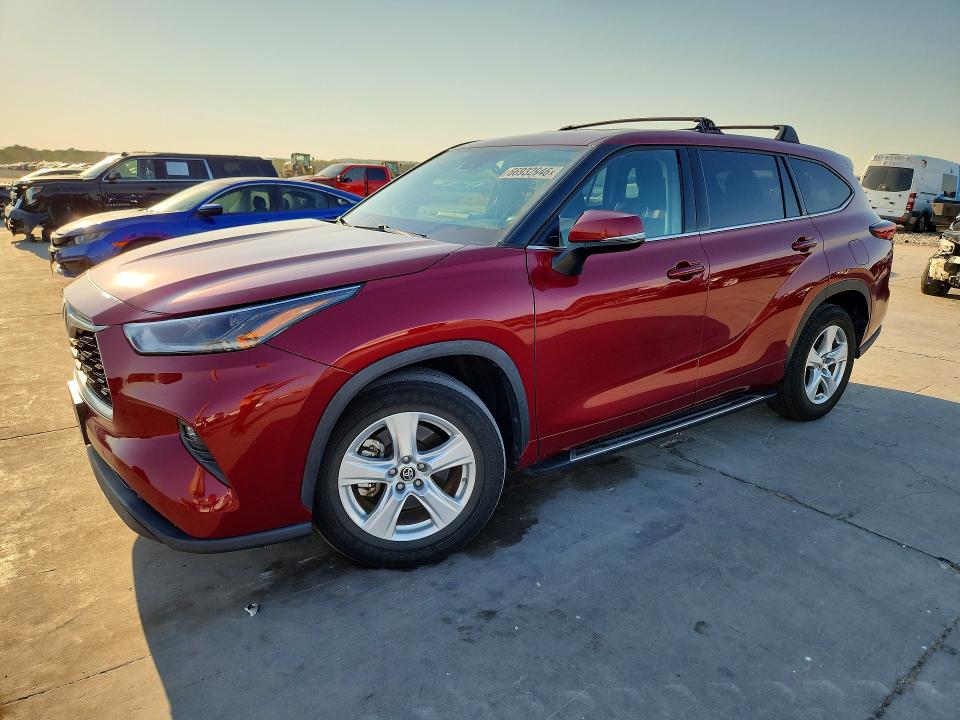 Продаж на аукціоні авто 2021 Toyota Highlander, vin: 5TDZZRAH5MS532031, номер лоту: 66932946