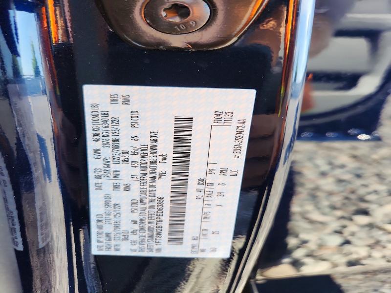 2023 Ford F250 მანქანა იყიდება აუქციონზე, vin: 1FT8W2BT6PED63856, აუქციონის ნომერი: 66705876