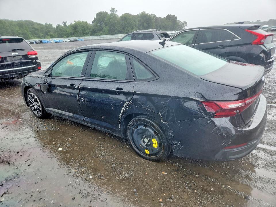 63683186 :رقم المزاد ، 3VWBX7BU1SM077566 vin ، 2025 Volkswagen Jetta مزاد بيع