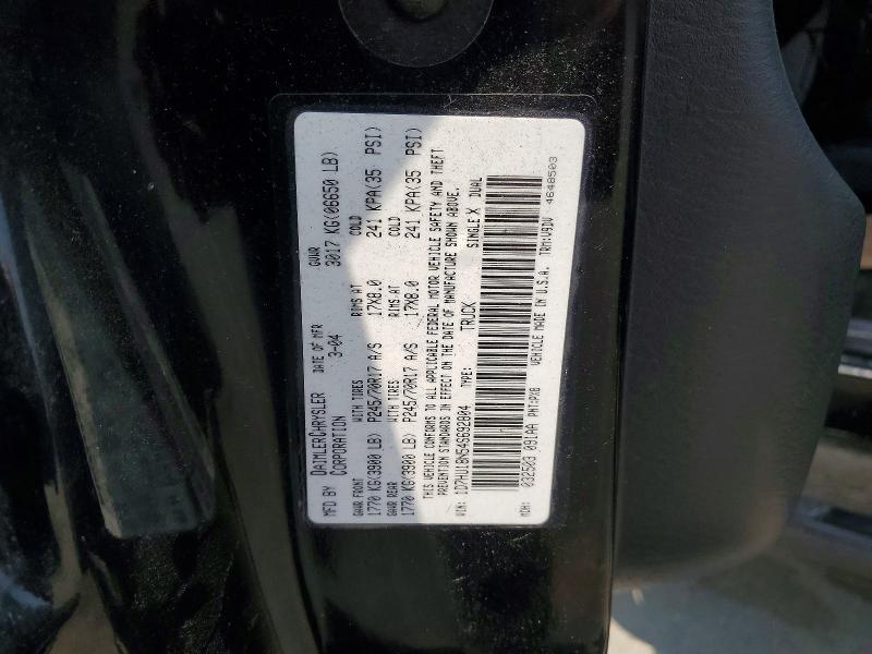 62893036 :رقم المزاد ، 1D7HU18N54S692804 vin ، 2004 Dodge Ram 1500 مزاد بيع