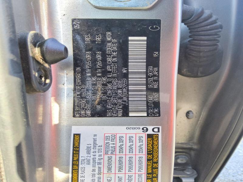 Aukcja sprzedaży 2021 Lexus Gx, vin: JTJAM7BXXM5295559, numer aukcji: 61761826