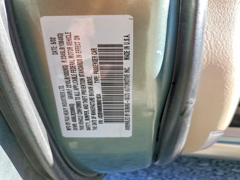 65059466 :رقم المزاد ، 4S3BH686836601834 vin ، 2003 Subaru Legacy مزاد بيع