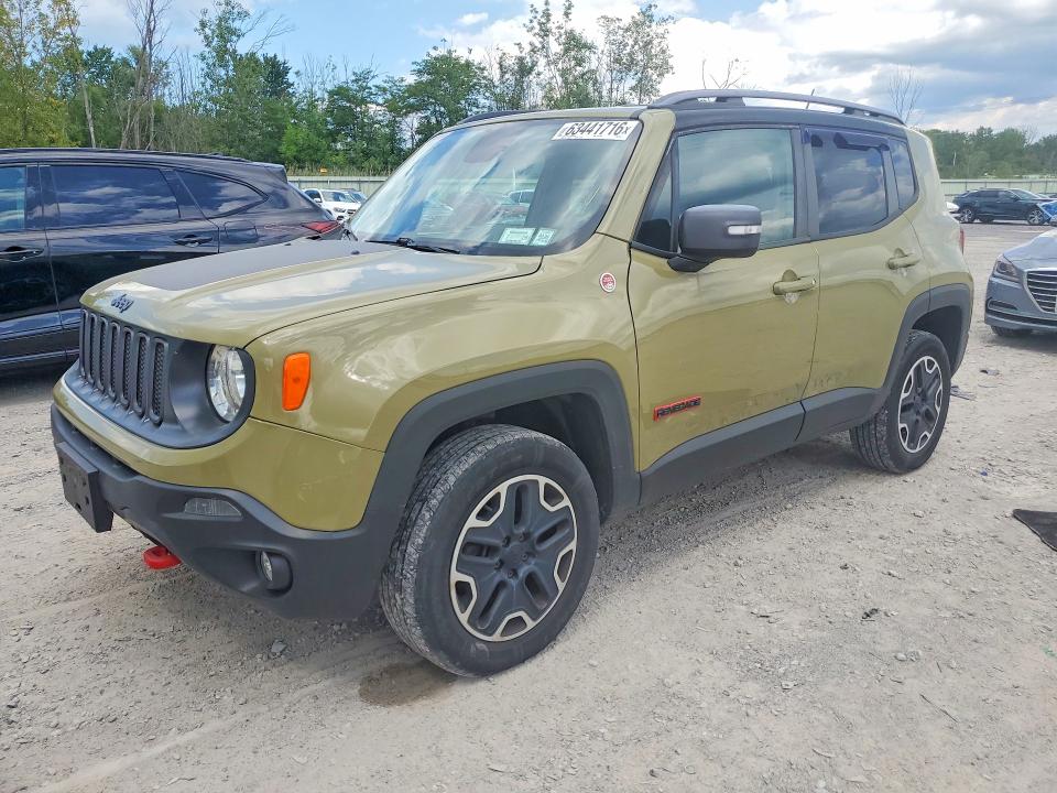 Продажа на аукционе авто 2015 Jeep Renegade, vin: ZACCJBCT6FPB93477, номер лота: 63441716