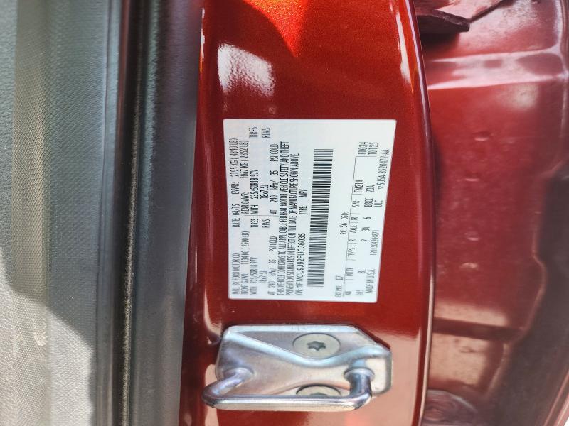 Auction sale of the 2015 Ford Escape, vin: 1FMCU9J92FUC36035, lot number: 64789296