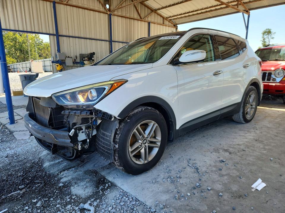 2018 Hyundai Santa Fe Sport მანქანა იყიდება აუქციონზე, vin: 5NMZUDLB7JH064859, აუქციონის ნომერი: 65202856