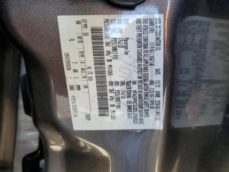 2013 Ford C-max მანქანა იყიდება აუქციონზე, vin: 1FADP5CU2DL508523, აუქციონის ნომერი: 67031116