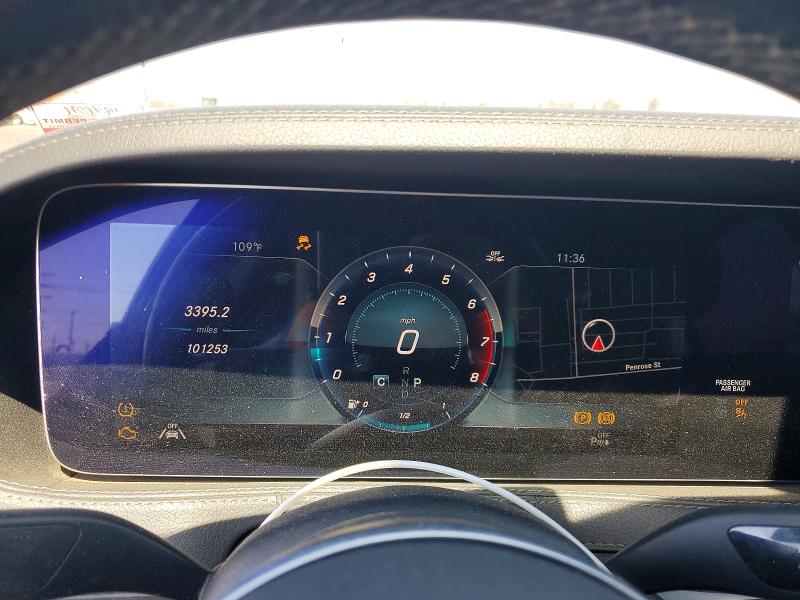 Aukcja sprzedaży 2020 Mercedes-benz S, vin: W1KUG8DBXLA562001, numer aukcji: 66298506