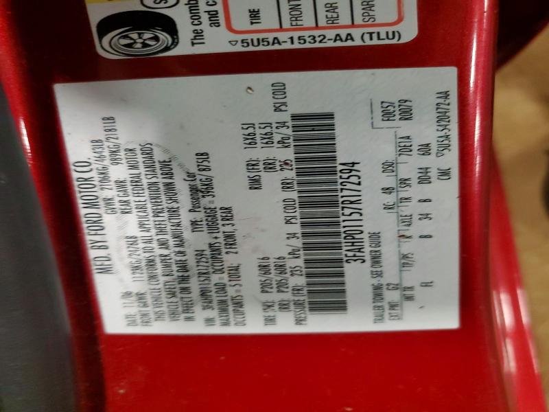 Продажа на аукционе авто 2007 Ford Fusion, vin: 3FAHP01157R172594, номер лота: 66537856