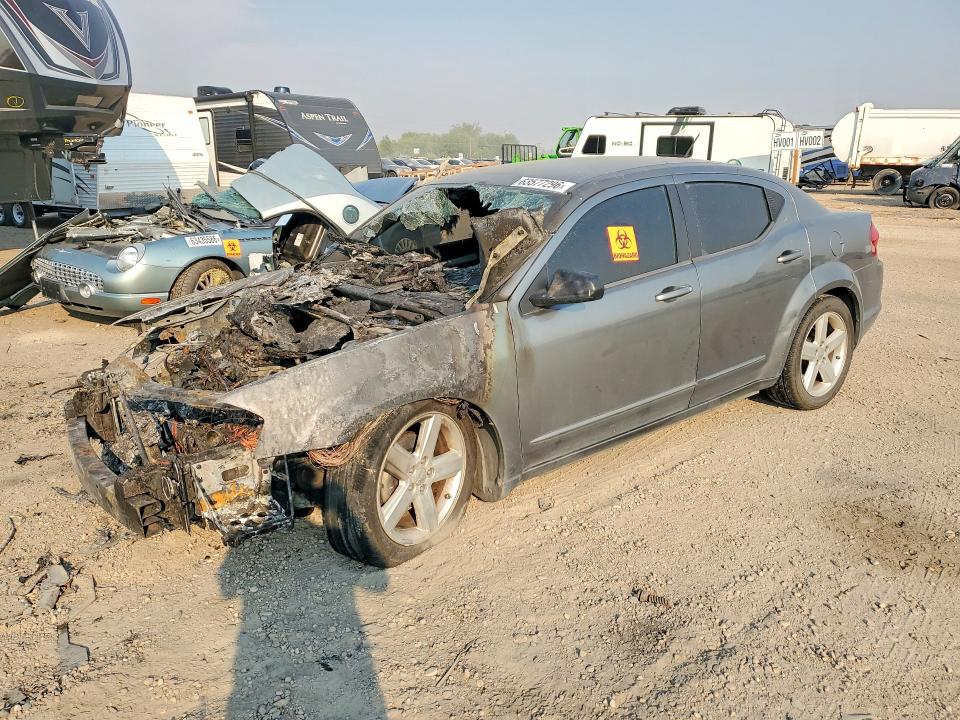 63577296 :رقم المزاد ، 1C3CDZAB0DN664608 vin ، 2013 Dodge Avenger مزاد بيع